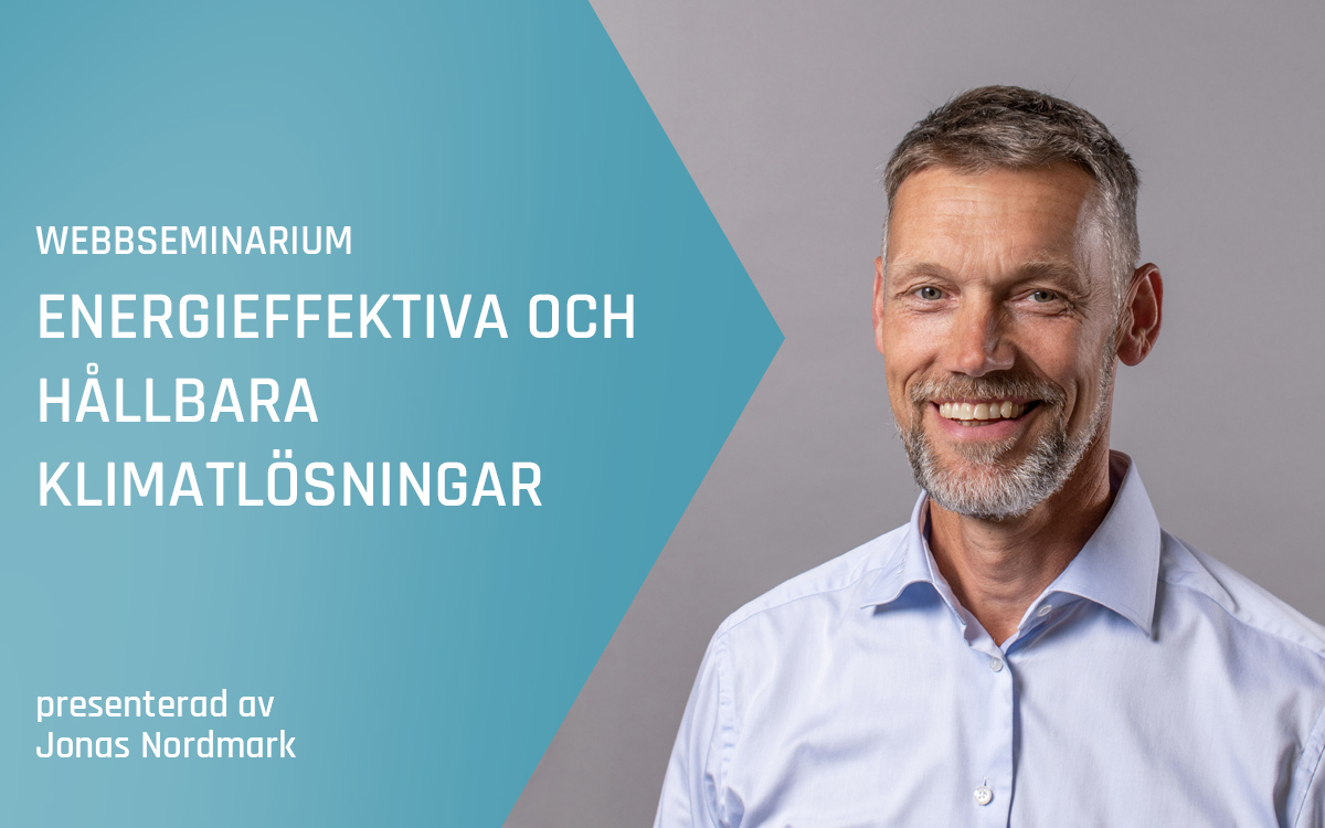 Advansor webbseminarium - Energieffektiva och hållbara klimatlösningar som kombinerar kyla och värme
