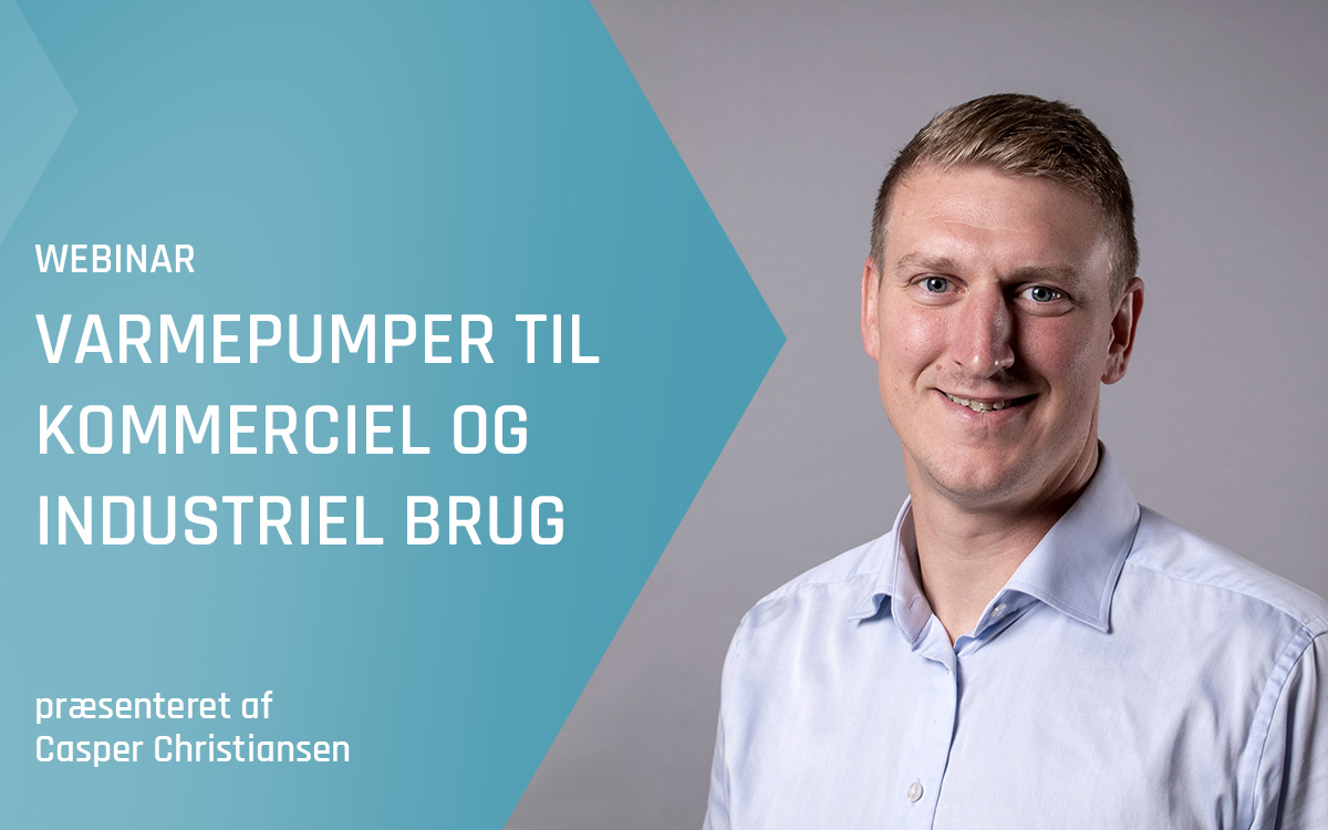 Advansor-webinar – Varmepumper til kommerciel og industriel brug